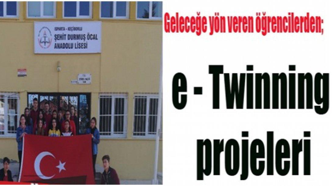 Geleceğe yön veren öğrencilerden; e - Twinning projeleri